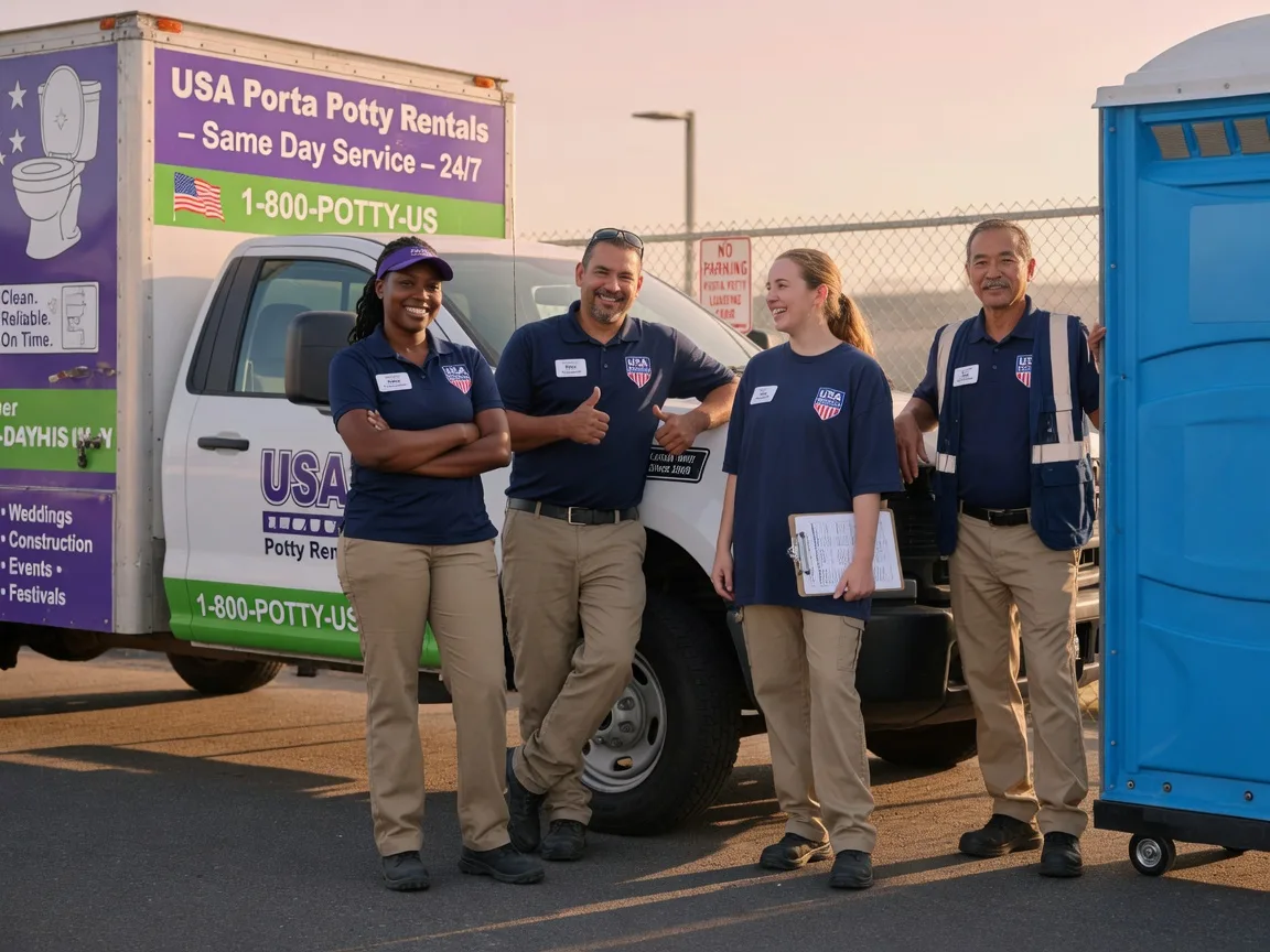 Porta Potty Rental company in Elgin, OH